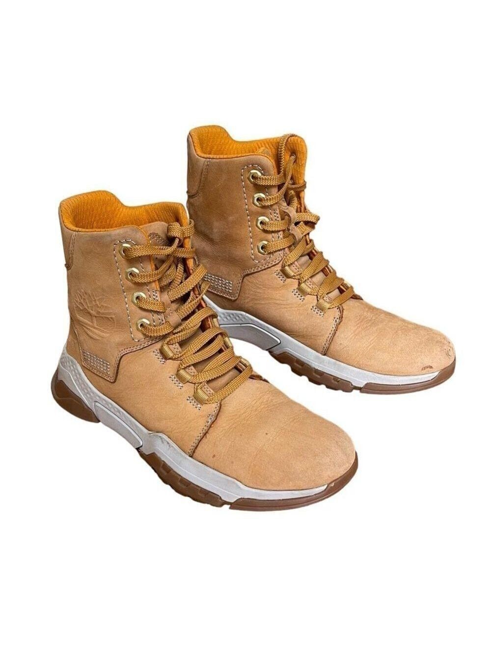 TIMBERLAND CITYFORCE REVEAL SPECIAL RELEASE NUBUCK LEATHER BOOTS Sz US Men's 8.5